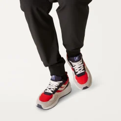 Clearance K-Way TRAINING 3.0 LACES Red-ltgray-white-blunavy