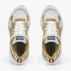 New K-Way TRAINING 3.0 LACES Greylt-beigekhaki-white