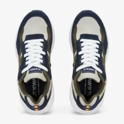 Clearance K-Way TRAINING 3.0 LACES Beigegrey-bluedepth-greenblackish