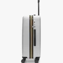 New K-Way TROLLEY MEDIUM White-bluemdcobalt