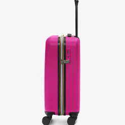 Outlet K-Way TROLLEY SMALL Pinkpeacock-bluemdcobalt