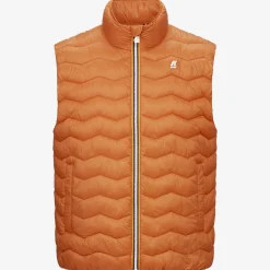 Clearance K-Way VALEN QUILTED WARM Orangecopper