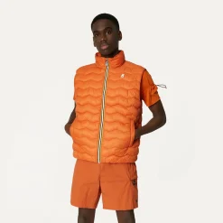Clearance K-Way VALEN QUILTED WARM Orangecopper