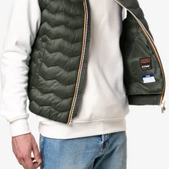 Best K-Way VALEN QUILTED WARM Greenblackish