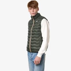 Best K-Way VALEN QUILTED WARM Greenblackish
