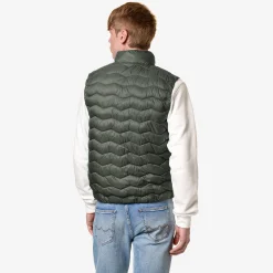 Best K-Way VALEN QUILTED WARM Greenblackish
