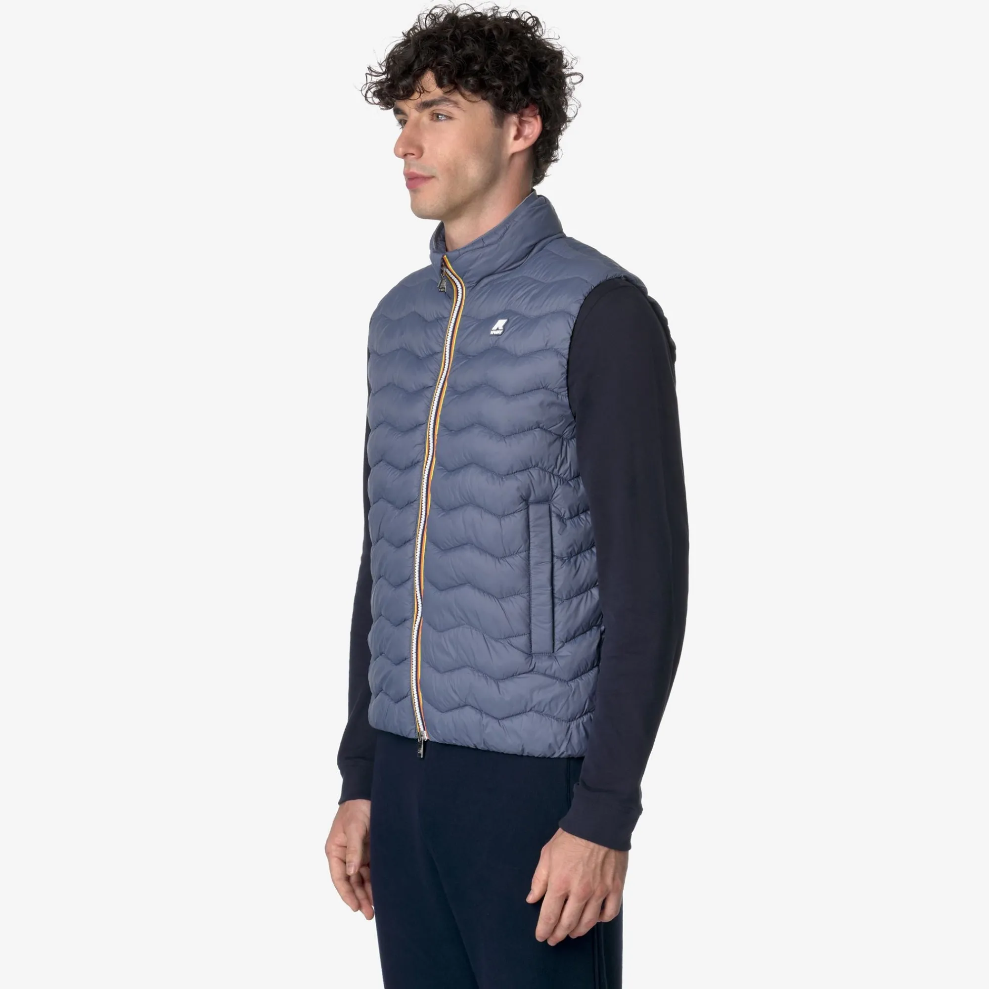 Best K-Way VALEN QUILTED WARM Greyblueavio