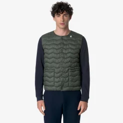 Clearance K-Way VALTY QUILTED WARM Greenblackish