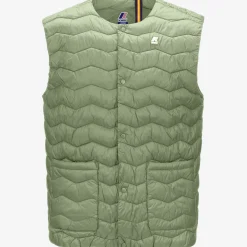Outlet K-Way VALTY QUILTED WARM Greensage