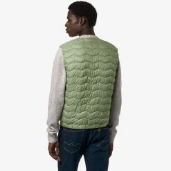 Outlet K-Way VALTY QUILTED WARM Greensage