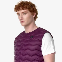 Clearance K-Way VALTY QUILTED WARM DIEMME Violetpurple