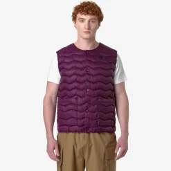 Clearance K-Way VALTY QUILTED WARM DIEMME Violetpurple