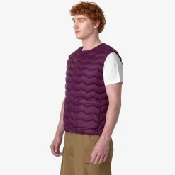 Clearance K-Way VALTY QUILTED WARM DIEMME Violetpurple
