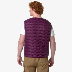 Clearance K-Way VALTY QUILTED WARM DIEMME Violetpurple
