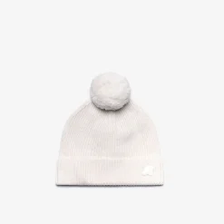 K-Way VINCIENNE CARDIGAN STITCH WOOL Whitegardeniamelange