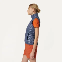 Sale K-Way VIOLE QUILTED WARM Blueindigo