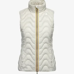 New K-Way VIOLE QUILTED WARM Beigelt