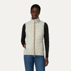 New K-Way VIOLE QUILTED WARM Beigelt