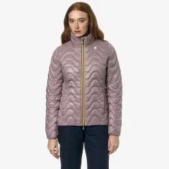 Clearance K-Way VIOLETTE QUILTED WARM Violetdusty