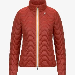 Outlet K-Way VIOLETTE QUILTED WARM Redpompeian