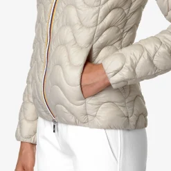 Clearance K-Way VIOLETTE QUILTED WARM Beigegrey