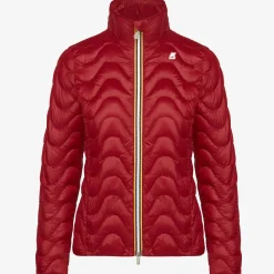Outlet K-Way VIOLETTE QUILTED WARM Reddktomato