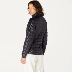 Outlet K-Way VIOLETTE QUILTED WARM Blackpure