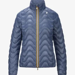 Online K-Way VIOLETTE QUILTED WARM Blueindigo
