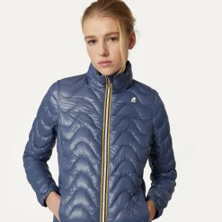 Online K-Way VIOLETTE QUILTED WARM Blueindigo