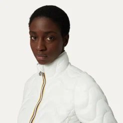 Online K-Way VIOLETTE QUILTED WARM White