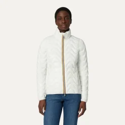 Online K-Way VIOLETTE QUILTED WARM White