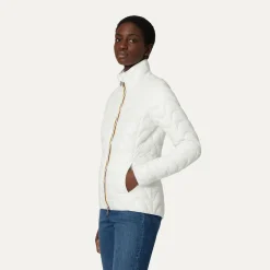 Online K-Way VIOLETTE QUILTED WARM White