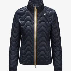 Sale K-Way VIOLETTE QUILTED WARM Bluedepth