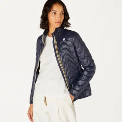 Sale K-Way VIOLETTE QUILTED WARM Bluedepth