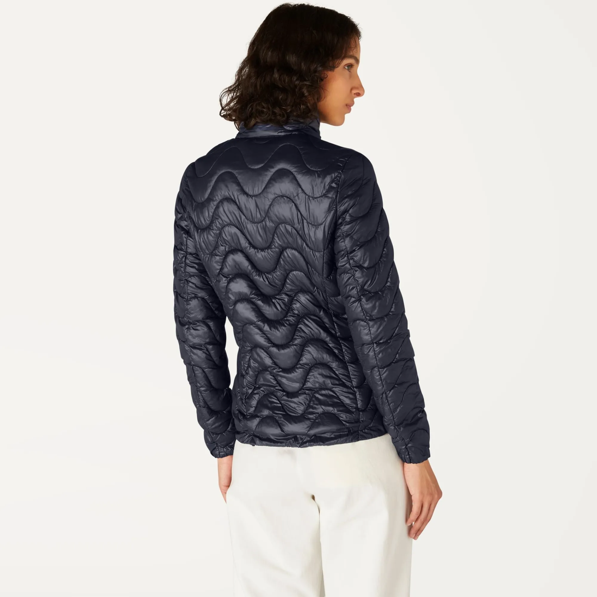 Sale K-Way VIOLETTE QUILTED WARM Bluedepth