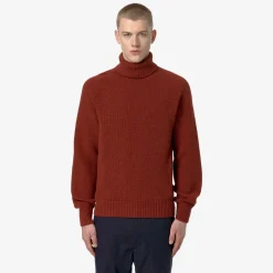 Discount K-Way VIRGIL MERINO Brownreddish