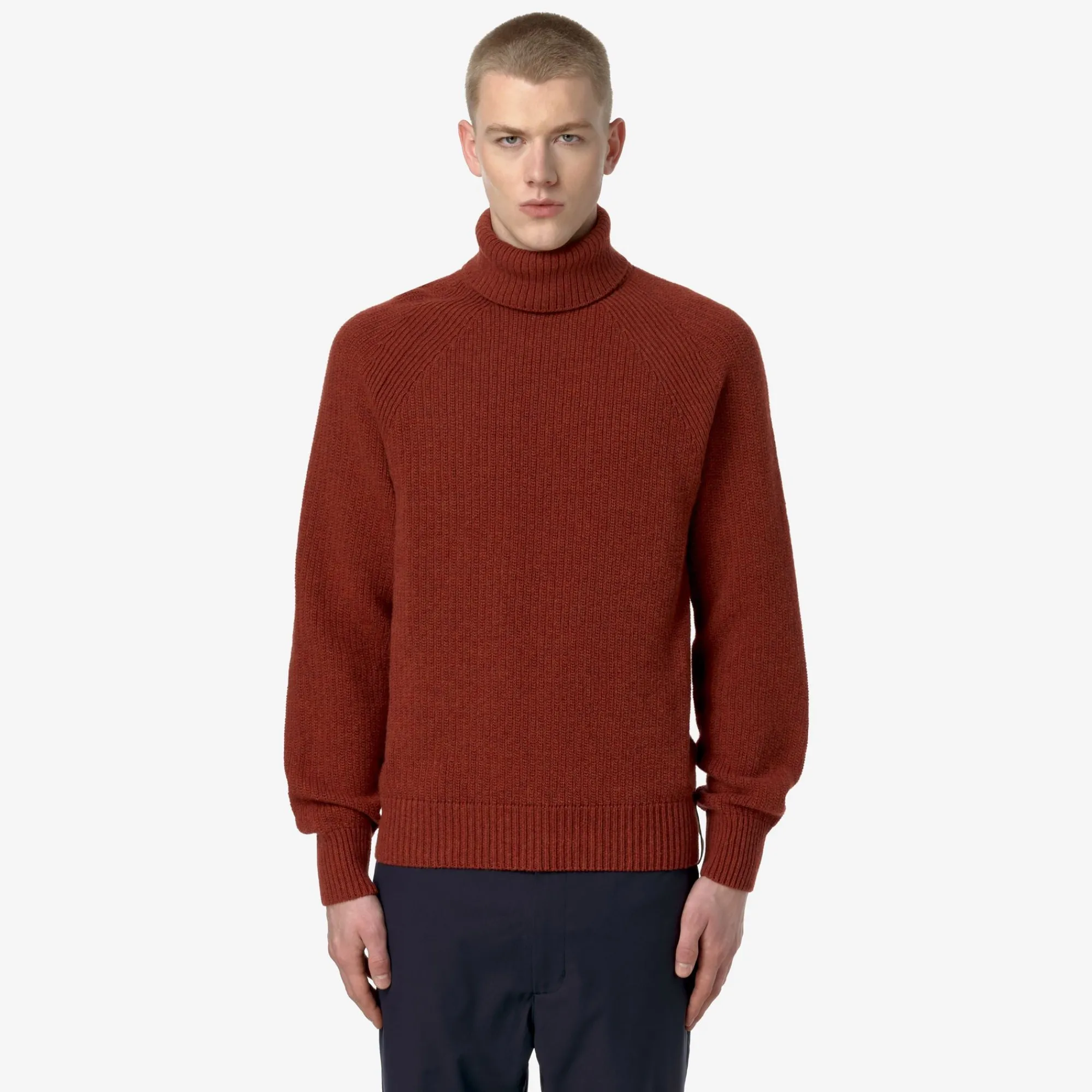 Discount K-Way VIRGIL MERINO Brownreddish