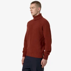 Discount K-Way VIRGIL MERINO Brownreddish