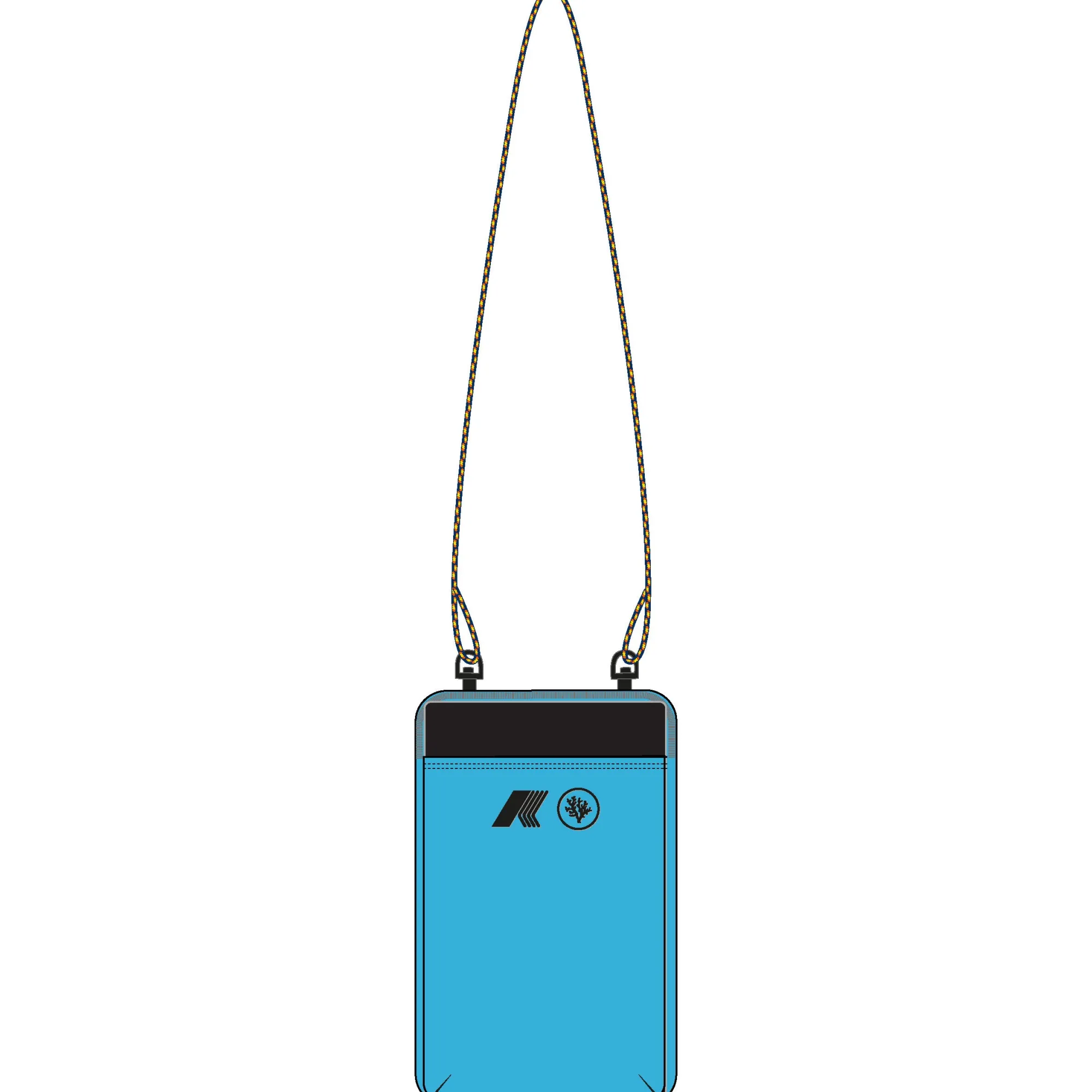 Clearance K-Way VITREE CORAL GARDENERS Bluelagoon