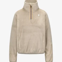 Hot K-Way VIV VELOUR POLAR Beigegrey-beigegrey