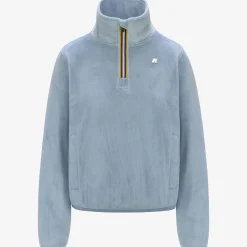 Sale K-Way VIV VELOUR POLAR Bluea-bluea