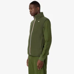 Outlet K-Way YANNICK SHERPA POLAR Greenc-greenc
