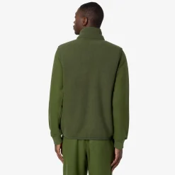 Outlet K-Way YANNICK SHERPA POLAR Greenc-greenc